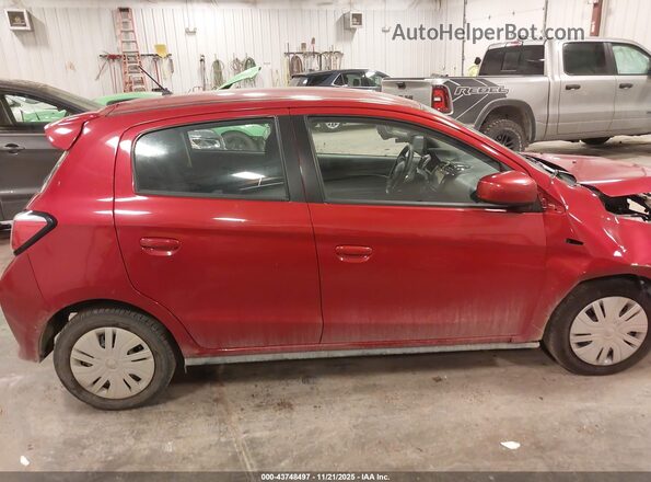 ML32AUHJ2RH007754 2024 MITSUBISHI MIRAGE Красный Вид задней части салона