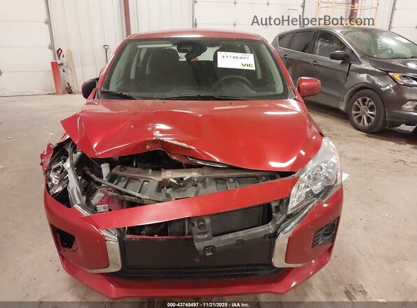 ML32AUHJ2RH007754 2024 MITSUBISHI MIRAGE Красный Вид щитка приборов