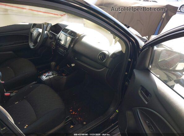 ML32AUHJ3MH004127 2021 MITSUBISHI MIRAGE Черный Вид салона спереди