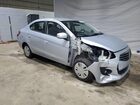 2018 Mitsubishi Mirage G4 Es Silver vin: ML32F3FJ1JHF03117