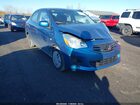 2019 Mitsubishi Mirage G4 Es/rf Синий vin: ML32F3FJ1KHF16919