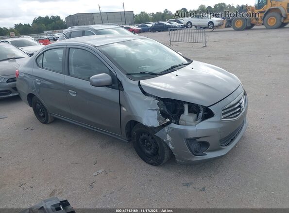 ML32F3FJ1KHF17066 2019 MITSUBISHI MIRAGE G4 Серый Передняя правая четверть