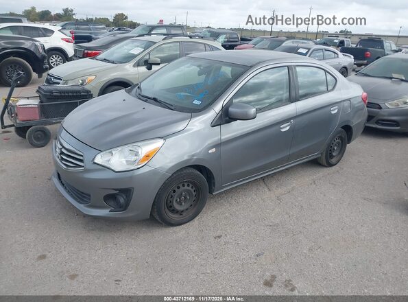 ML32F3FJ1KHF17066 2019 MITSUBISHI MIRAGE G4 Серый Передняя левая четверть