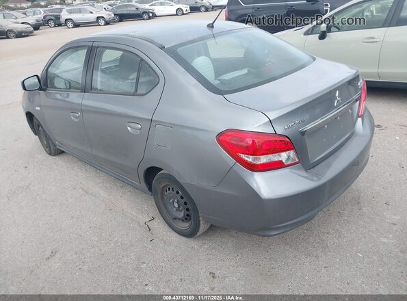 ML32F3FJ1KHF17066 2019 MITSUBISHI MIRAGE G4 Серый Задняя левая четверть