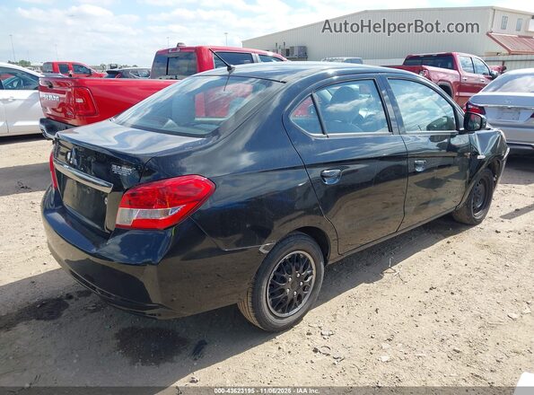 ML32F3FJ1LHF12659 2020 MITSUBISHI MIRAGE G4 Черный Задняя правая четверть