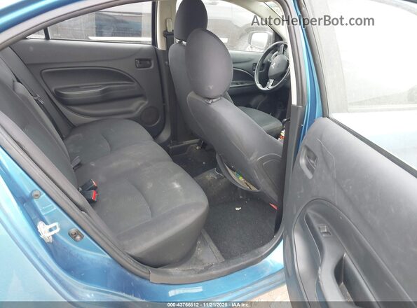 ML32F3FJ2JHF05331 2018 MITSUBISHI MIRAGE G4 Blue Vista de la etiqueta del VIN