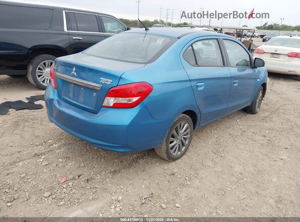 ML32F3FJ2JHF05331 2018 MITSUBISHI MIRAGE G4 Blue Trasero derecho