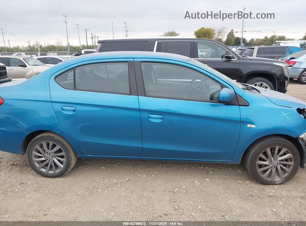 ML32F3FJ2JHF05331 2018 MITSUBISHI MIRAGE G4 Blue Vista interior trasera