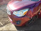 2017 Mitsubishi Mirage G4 Es Burgundy vin: ML32F3FJ4HH000608