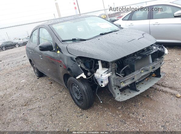 ML32F3FJ4HHF15384 2017 MITSUBISHI MIRAGE G4 Черный Передняя правая четверть