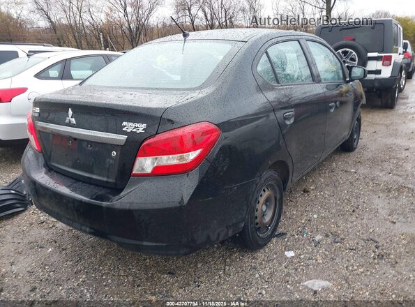 ML32F3FJ4HHF15384 2017 MITSUBISHI MIRAGE G4 Черный Задняя правая четверть