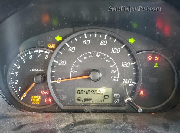 ML32F3FJ4JHF11499 2018 MITSUBISHI MIRAGE Blue Вид щитка приладів