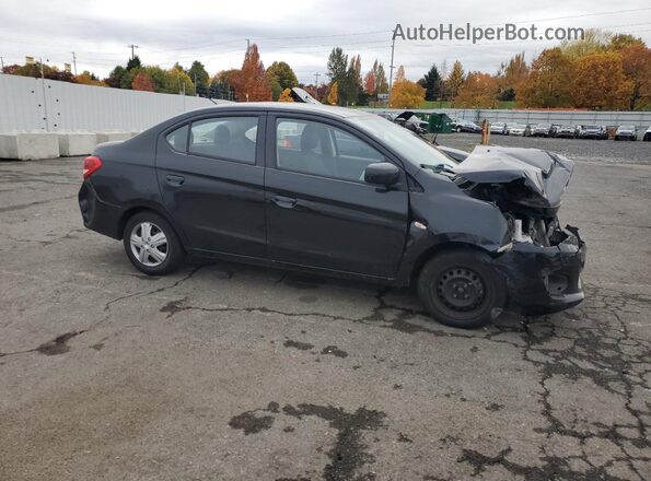 ML32F3FJ5HH002660 2017 MITSUBISHI MIRAGE Черный Передняя правая четверть