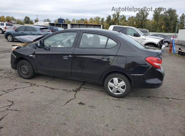 ML32F3FJ5HH002660 2017 MITSUBISHI MIRAGE Черный Задняя левая четверть