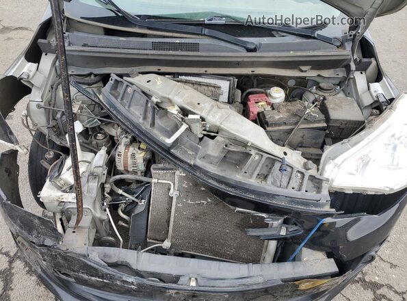ML32F3FJ5HH002660 2017 MITSUBISHI MIRAGE Черный Вид задней части салона