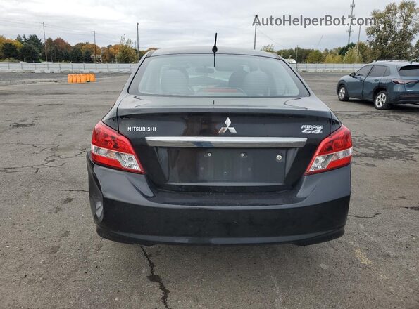 ML32F3FJ5HH002660 2017 MITSUBISHI MIRAGE Черный Вид сзади