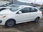 2018 Mitsubishi Mirage G4 Es Белый vin: ML32F3FJ5JHF11012