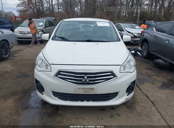 ML32F3FJ5JHF11012 2018 MITSUBISHI MIRAGE G4 Белый Вид щитка приборов