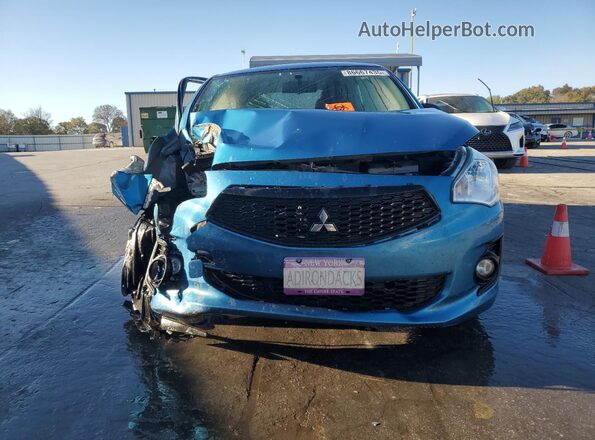 ML32F3FJ5LHF02684 2020 MITSUBISHI MIRAGE Blue Vista frontal