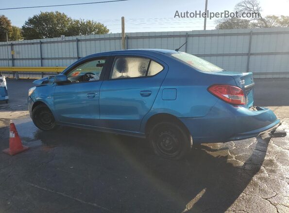 ML32F3FJ5LHF02684 2020 MITSUBISHI MIRAGE Blue Trasero izquierdo