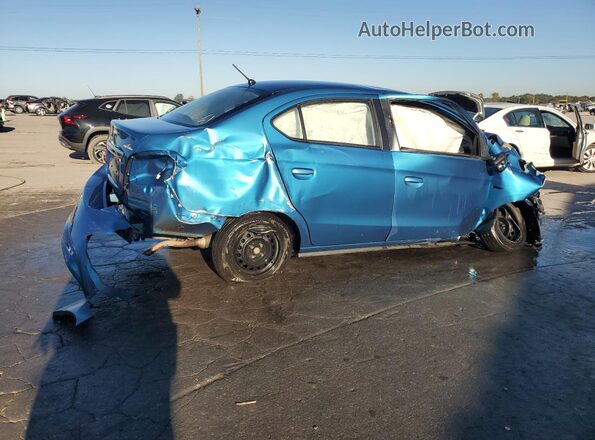 ML32F3FJ5LHF02684 2020 MITSUBISHI MIRAGE Blue Trasero derecho