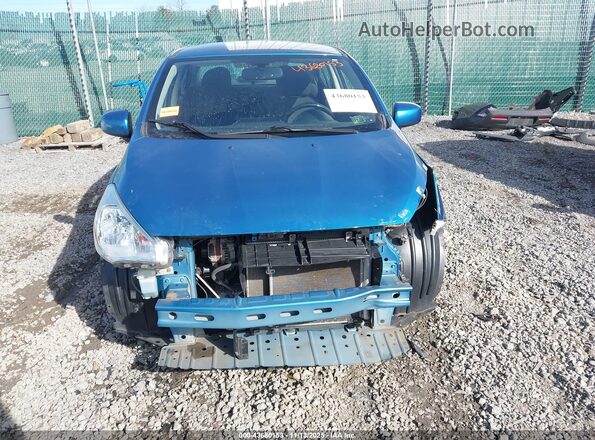 ML32F3FJ6HHF11868 2017 MITSUBISHI MIRAGE G4 Синий Вид задней части салона
