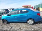 2017 Mitsubishi Mirage G4 Es Синий vin: ML32F3FJ6HHF11868
