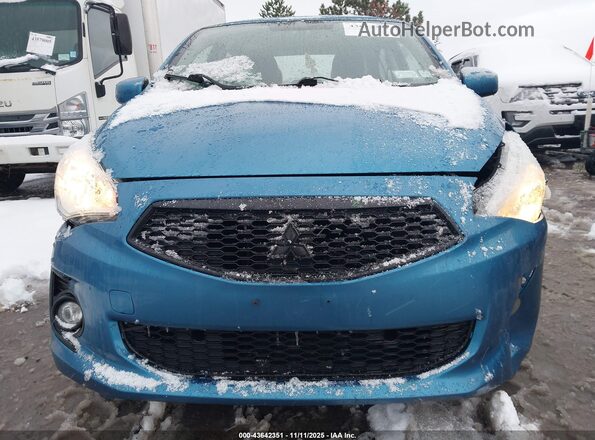 ML32F3FJ6LHF09062 2020 MITSUBISHI MIRAGE G4 Blue უკანა სალონის ხედი