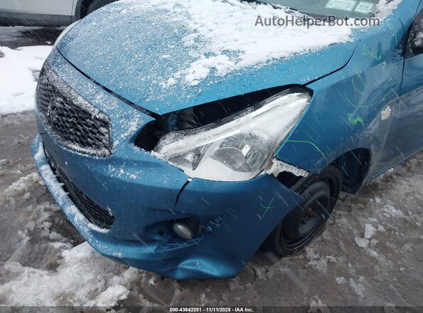 ML32F3FJ6LHF09062 2020 MITSUBISHI MIRAGE G4 Blue წინა ხედი