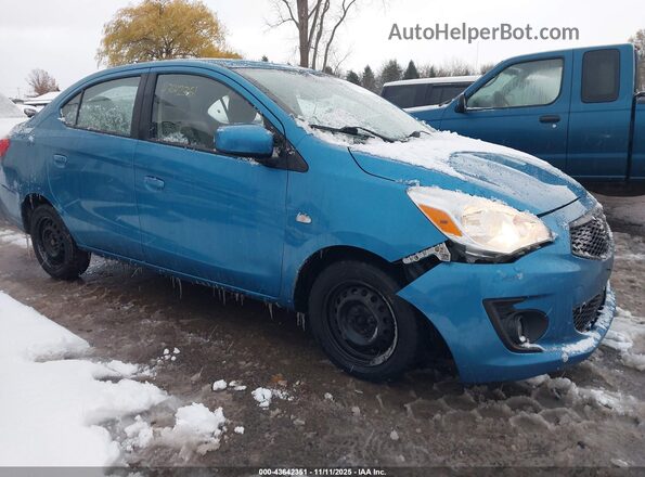 ML32F3FJ6LHF09062 2020 MITSUBISHI MIRAGE G4 Blue წინა მარჯვენა