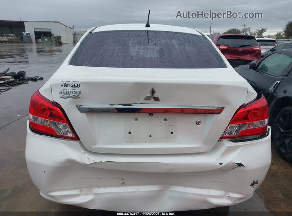 ML32F3FJ6LHF09269 2020 MITSUBISHI MIRAGE G4 White Вид спереду