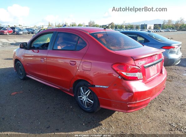 ML32F3FJ7HHF05190 2017 MITSUBISHI MIRAGE G4 Красный Вид спереди