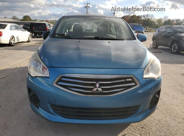 ML32F3FJ7HHF18845 2017 MITSUBISHI MIRAGE Синий Вид спереди