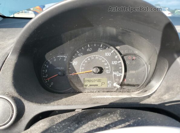 ML32F3FJ7HHF18845 2017 MITSUBISHI MIRAGE Синий Вид щитка приборов