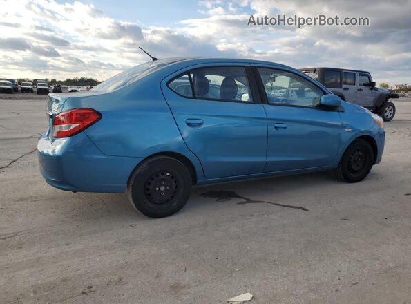ML32F3FJ7HHF18845 2017 MITSUBISHI MIRAGE Синий Задняя правая четверть