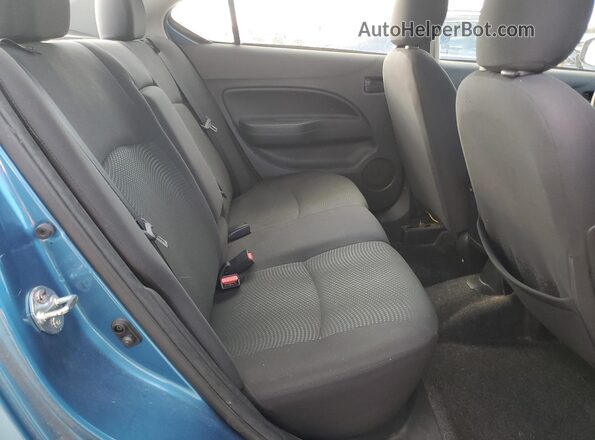 ML32F3FJ7HHF18845 2017 MITSUBISHI MIRAGE Синий Вид задних сидений