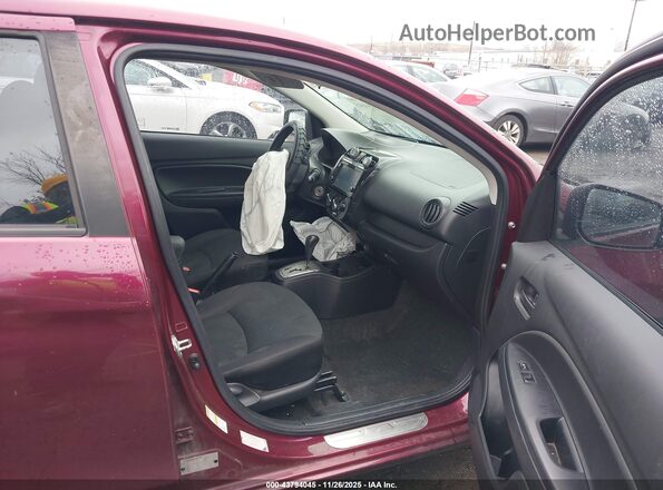 ML32F3FJ7JHF15708 2018 MITSUBISHI MIRAGE G4 Красный Вид салона спереди