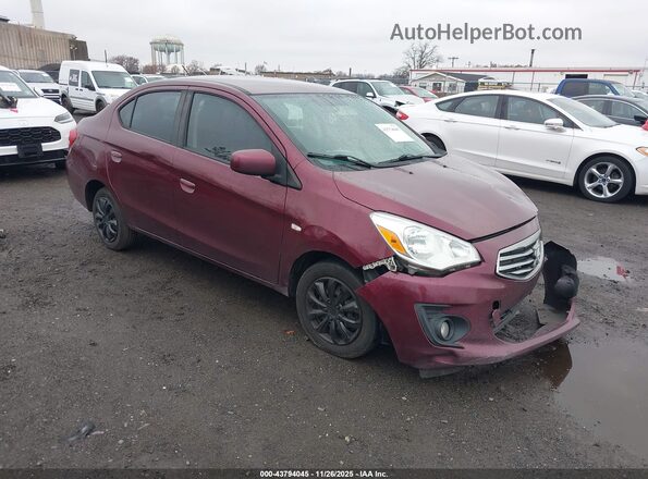 ML32F3FJ7JHF15708 2018 MITSUBISHI MIRAGE G4 Красный Передняя правая четверть