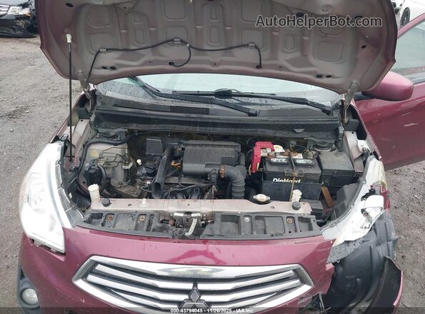 ML32F3FJ7JHF15708 2018 MITSUBISHI MIRAGE G4 Красный Вид сзади