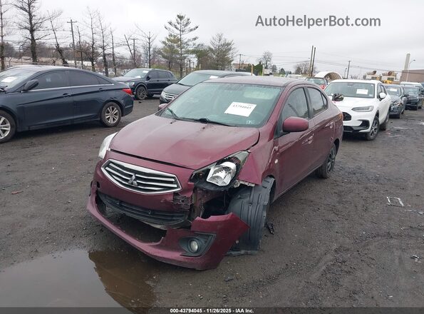 ML32F3FJ7JHF15708 2018 MITSUBISHI MIRAGE G4 Красный Вид спереди