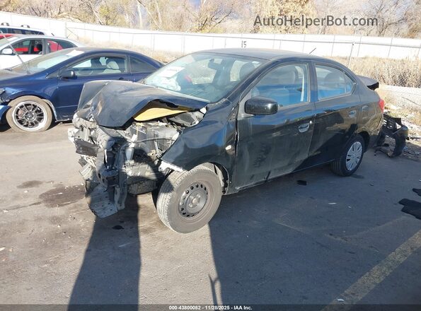 ML32F3FJ8JHF15443 2018 MITSUBISHI MIRAGE G4 Black Առջևի ձախ երեք քառորդ տեսարան