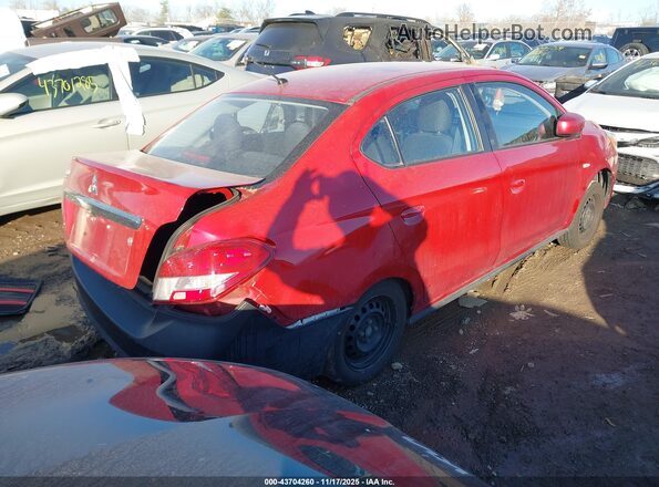 ML32F3FJ8LHF12755 2020 MITSUBISHI MIRAGE G4 Red Tył prawy