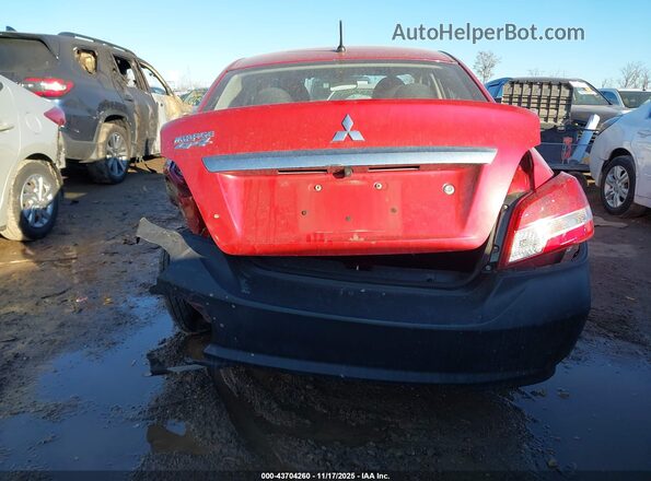 ML32F3FJ8LHF12755 2020 MITSUBISHI MIRAGE G4 Red Widok z przodu