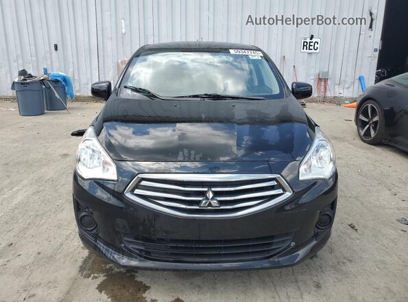 ML32F3FJXJHF10373 2018 MITSUBISHI MIRAGE Черный Вид спереди