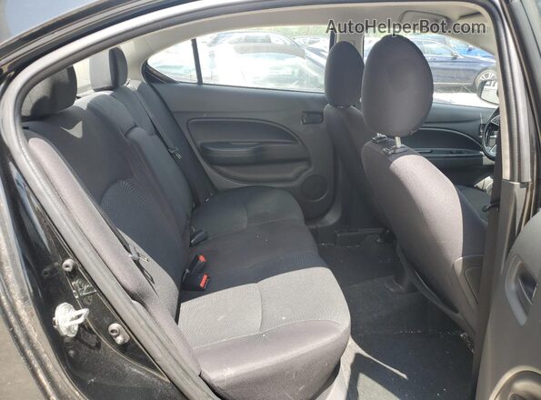 ML32F3FJXJHF10373 2018 MITSUBISHI MIRAGE Черный Вид задних сидений