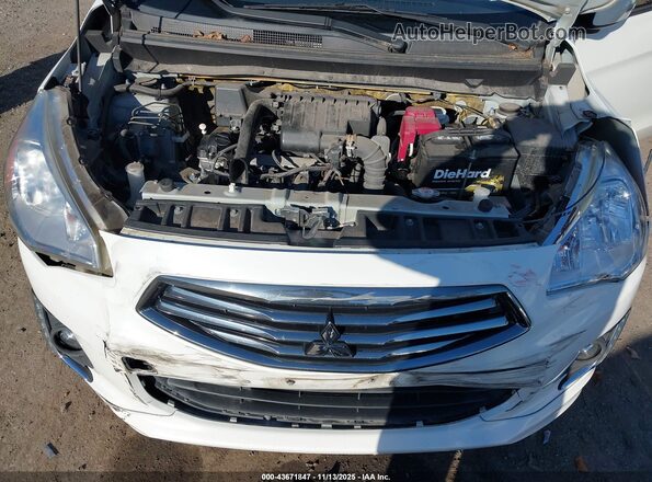 ML32F4FJ2HHF13669 2017 MITSUBISHI MIRAGE G4 Белый Вид сзади