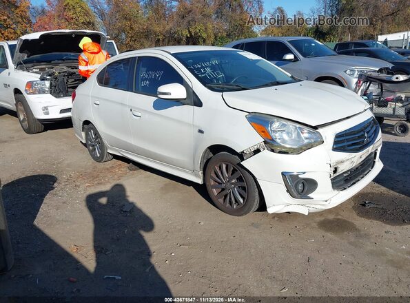 ML32F4FJ2HHF13669 2017 MITSUBISHI MIRAGE G4 Белый Передняя правая четверть