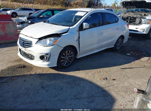 ML32F4FJ2HHF13669 2017 MITSUBISHI MIRAGE G4 Белый Передняя левая четверть