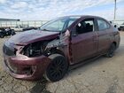2020 Mitsubishi Mirage G4 Se Burgundy vin: ML32F4FJ3LHF01975