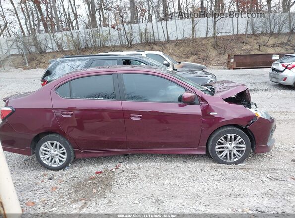 ML32FUFJ2MHF04531 2021 MITSUBISHI MIRAGE G4 Maroon Vista interior de 360 grados